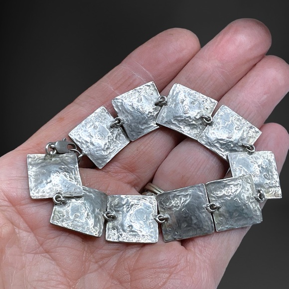 🌺Artisan Sterling Silver Bracelet - Picture 8 of 16